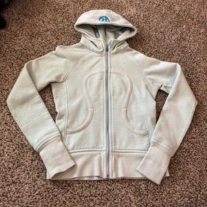 Lululemon Athletica Scuba Blue Zip-Up Hoodie